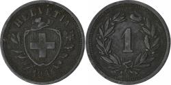 World Coins - Switzerland, Rappen, 1944, Bern, Zinc, , KM:3