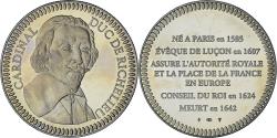 World Coins - France, Medal, Cardinal de Richelieu, History, , Copper-nickel