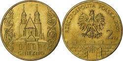 World Coins - Poland, 2 Zlote, 2005, Warsaw, Brass, , KM:529