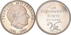 World Coins - France, Medal, François Mitterrand, Président de la République, Politics