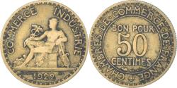 World Coins - Coin, France, 50 Centimes, 1922