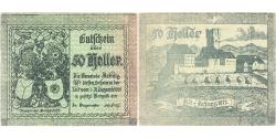 World Coins - Austria, Arbing, 50 Heller, château, 1920, 1920-12-31, AU(55-58), Mehl:FS 49a