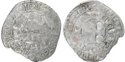 World Coins - France, Charles V, Blanc au K, 1365-1380, Billon, , Duplessy:363