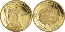 World Coins - United Kingdom, Medal, The Coronation of HM Queen Elizabeth II, Diamond Jubilee