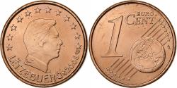 World Coins - Luxembourg, Euro Cent, 2008, Paris, Copper Plated Steel,