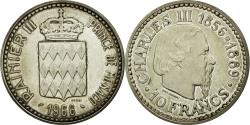 World Coins - Coin, Monaco, 10 Francs, 1966, ESSAI, , Silver, KM:E56, Gadoury:MC155