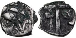 Ancient Coins - Volcae Tectosages, Drachme "à la tête cubiste", 1st century BC, Silver