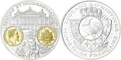 World Coins - France, Medal, 2000 Ans d'Histoire Monétaire, 20 Francs Napoléon III, Silver