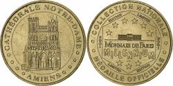 World Coins - France, Tourist token, Cathédrale Notre-Dame d'Amiens, 2001, MDP, Nordic gold