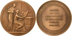 World Coins - France, Medal, Cinquantenaire de Déclaration d'Utilité Publique, 1974, Bronze