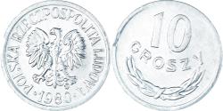 World Coins - Coin, Poland, 10 Groszy, 1980