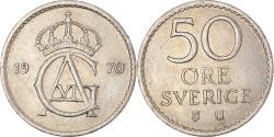 World Coins - Coin, Sweden, 50 Öre, 1970