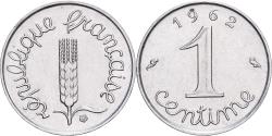 World Coins - France, Centime, Épi, 1962, Paris, Stainless Steel, , Gadoury:91