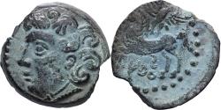 Ancient Coins - Gaul, Bituriges Cubi, Bronze ABVDOS, 60-50 BC, Extremely rare, Bronze,