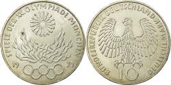 World Coins - Coin, GERMANY - FEDERAL REPUBLIC, 10 Mark, 1972, Munich, , Silver