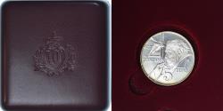 World Coins - San Marino, 5 Euro, Arturo Toscanini (50° Anniv.), 2007, Rome, BE,