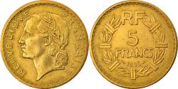 World Coins - Coin, France, Lavrillier, 5 Francs, 1945, Castelsarrasin,