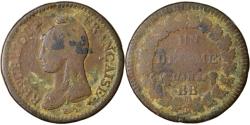 World Coins - Coin, France, Dupré, Decime, AN 5, Strasbourg, , Bronze, KM:645.4