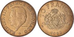 World Coins - Coin, Monaco, 10 Francs, 1982