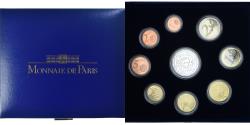 World Coins - France, Monnaie de Paris, Proof Set Euro, 2009, Paris, FDC.BE,