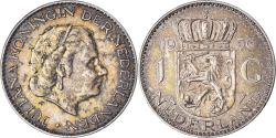 World Coins - Coin, Netherlands, Juliana, Gulden, 1956, Utrecht, , Silver, KM:184