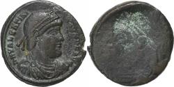 Ancient Coins - Valentinian I, Follis, 364-375, Uncertain mint, Incuse strike, Bronze,
