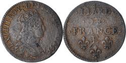 World Coins - France, Louis XIII, Liard de France, 1657, Meung-sur-Loire, , Copper