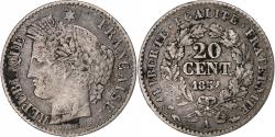 World Coins - France, 20 Centimes, Cérès, 1851, Paris, Silver, , Gadoury:303