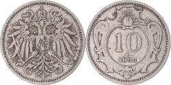 World Coins - Coin, Austria, 10 Heller, 1893