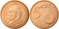 World Coins - VATICAN CITY, 5 Euro Cent, 2002, , Copper Plated Steel, KM:343