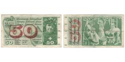 World Coins - Banknote, Switzerland, 50 Franken, 1970, 1970-01-05, KM:48j, VF(20-25)