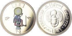 World Coins - Egypt, Medal, Trésors d'Egypte, Ré, History, , Copper-nickel