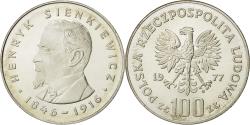 World Coins - Coin, Poland, 100 Zlotych, 1977, Warsaw, , Silver, KM:88