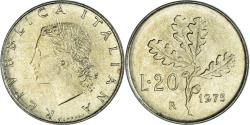 World Coins - Coin, Italy, 20 Lire, 1975, Rome, , Aluminum-Bronze, KM:97.2