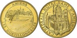 World Coins - France, Token, Amiens - Cathédrale - Les Hortillonnages, 2010, Copper-nickel