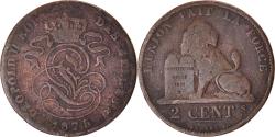 World Coins - Coin, Belgium, 2 Centimes, 1875