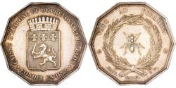 World Coins - France, Token, Caisse d'Epargne et de Prévoyance de Lyon, 1822, Silver, Barre