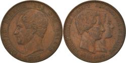 World Coins - Coin, Belgium, Mariage du Duc de Brabant, 10 Centimes, 1853, , Copper