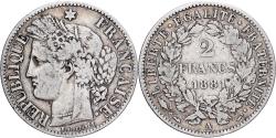 World Coins - France, 2 Francs, Cérès, 1881, Paris, Silver, , Gadoury:530a