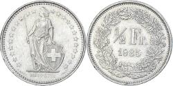 World Coins - Coin, Switzerland, 1/2 Franc, 1985