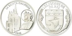 World Coins - France, Medal, Les Joyaux de Paris, La Sainte-Chapelle, , Silver