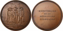 World Coins - France, Medal, Bicentenaire de la Révolution Française, 1987, Bronze, Béréchel
