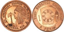 World Coins - Canada, Token, Masonic, Parkhill, Minnewawa, Chapter Penny, , Copper