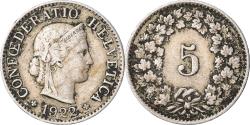 World Coins - Coin, Switzerland, 5 Rappen, 1922