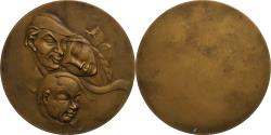 World Coins - Belgium, Medal, La Légende d’Ulenspiegel, Charles de Coster, Bronze, Albert