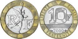 World Coins - France, 10 Francs, Génie, 2000, Bi-Metallic, , KM:964.1