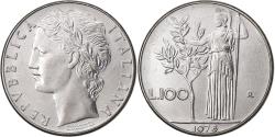World Coins - Italy, 100 Lire, 1978, Rome, Stainless Steel, , KM:96.1