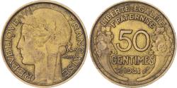 World Coins - Coin, France, Morlon, 50 Centimes, 1931, Paris, , Aluminum-Bronze