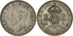 World Coins - Great Britain, George VI, Florin, Two Shillings, 1945, Silver, , KM:855