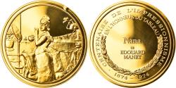 World Coins - France, Medal, Arts & Culture, Nana de Edouard Manet, , Vermeil